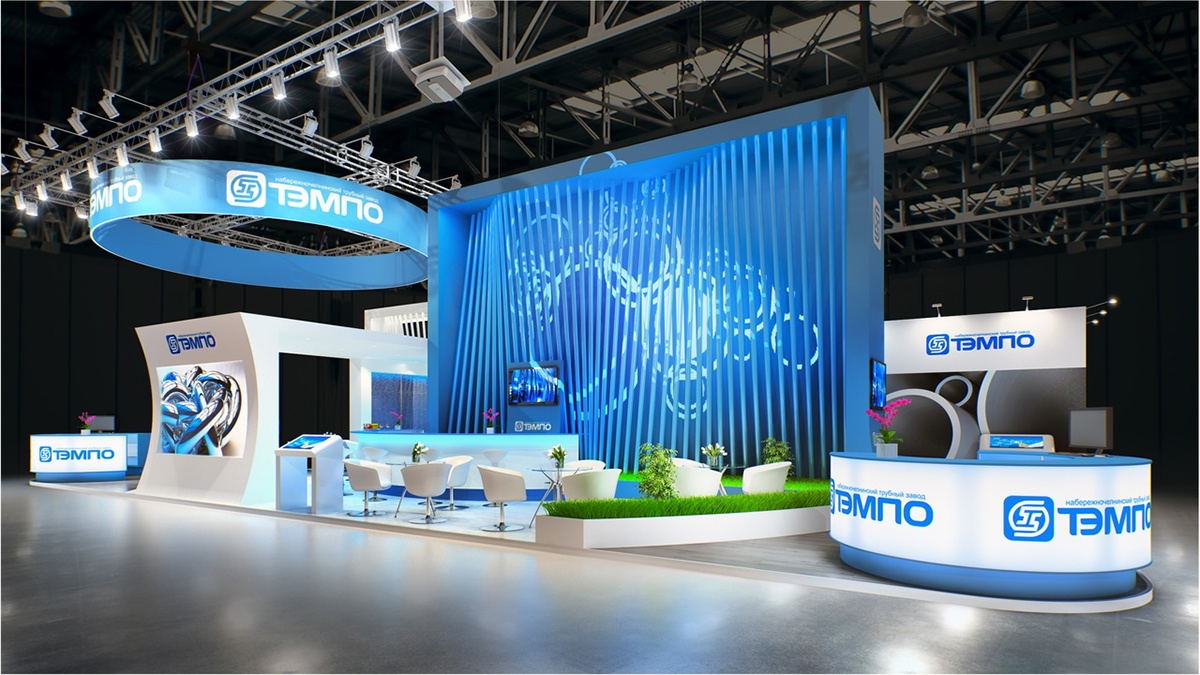 吊頂展臺設(shè)計(jì)案列