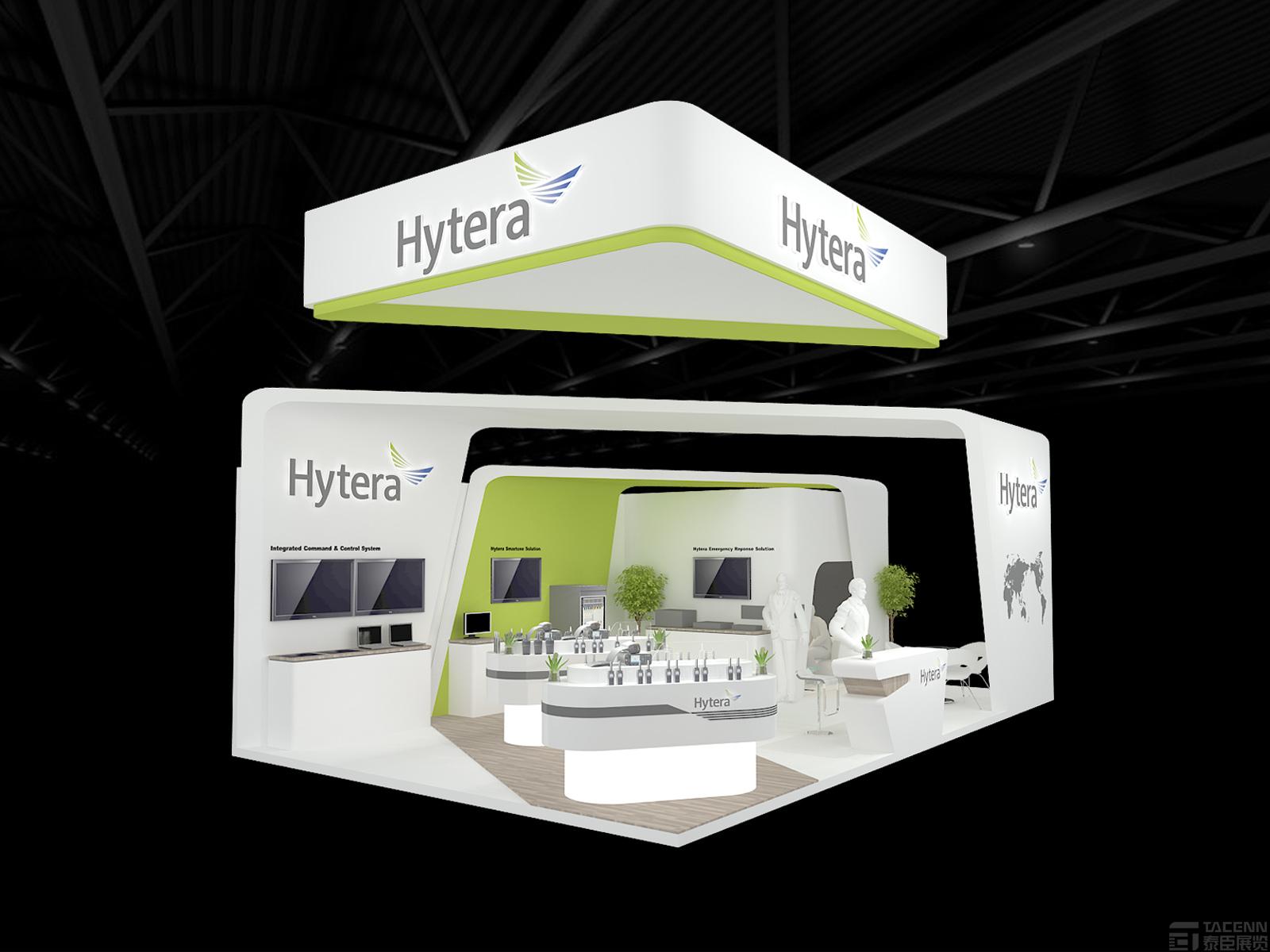 海能達(dá)Hytera展臺設(shè)計方案